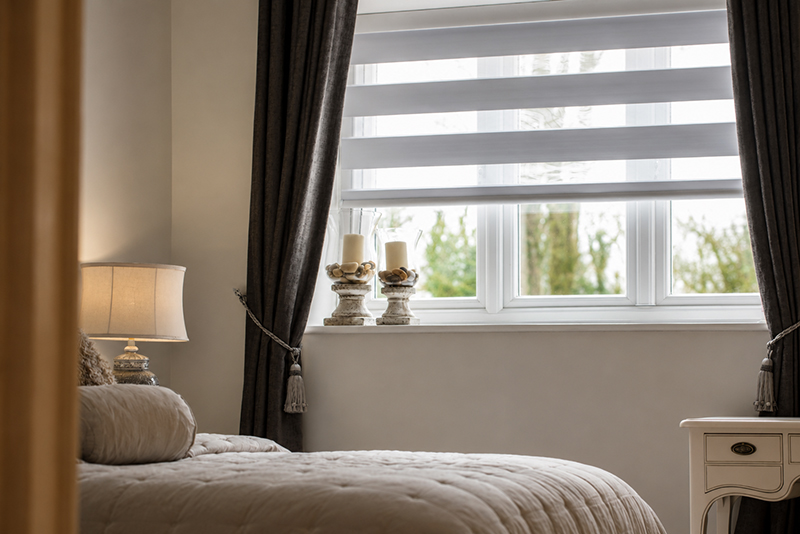 Day & Night Blind, White, Bed Room, Decorquip